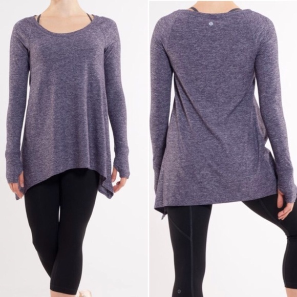 Lululemon Rehearsal Long Sleeve Grey 